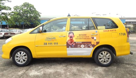Quảng cáo trên taxi - Công ty Cổ Phần Kỷ Nguyên Xanh